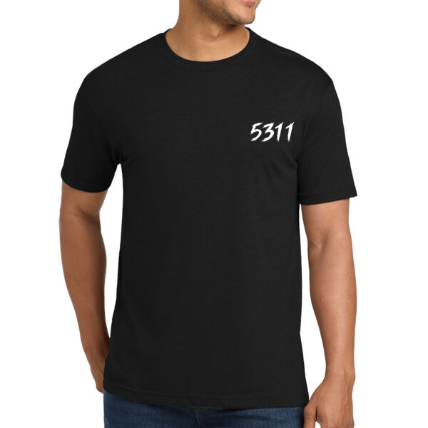 ODA 5311 SKELETON - Unisex Tri Blend Tee Thumbnail
